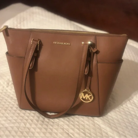 Michael Kors Camal/Tan Tote Bag - Picture 6 of 16